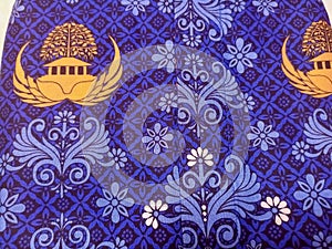Batik pattern used for official clothing for civil servants in Indonesia