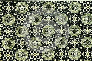 Batik Sarong Pattern Background