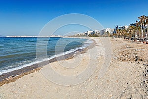 Batis Beach and Edem Beach near Athens, Greece