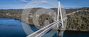 Batman Bridge by the Tamar river near Sidmouth.