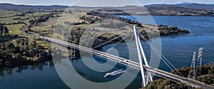 Batman Bridge by the Tamar river near Sidmouth.