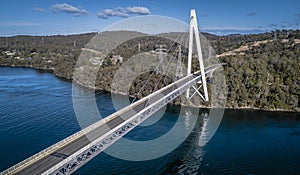 Batman Bridge by the Tamar river near Sidmouth.