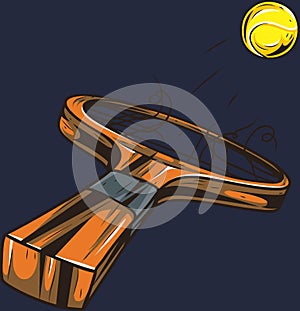 batminton sport vector illustration instan Download photo