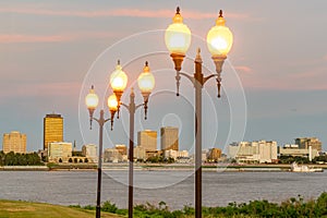 Baton Rouge Louisina City Skyline