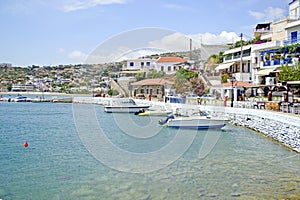 Batsi in Andros island