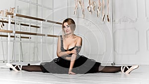 Battel dancer, training at studio photo