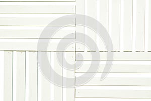 Batten of white wood