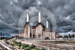 Battersea power station