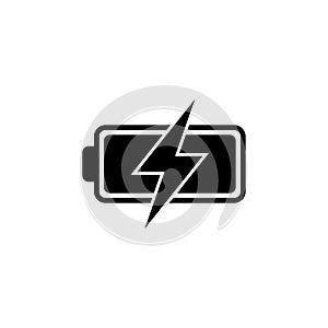 Battery icon. battery charge level. battery Charging icon