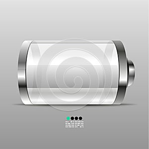 Battery icon desgin template