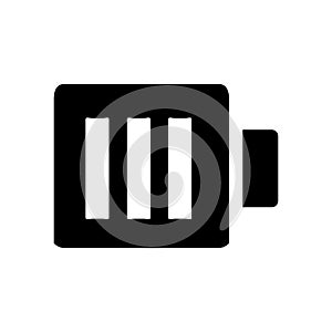 Battery icon. Power energy symbol