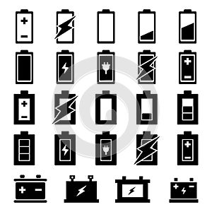 Battery Icon set