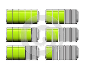 Battery Level Indicator Symbols