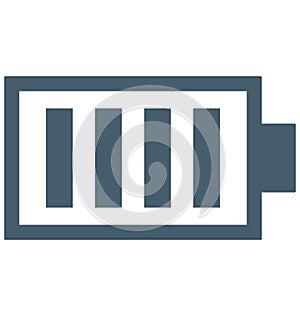 Battery, Level Vector Icon