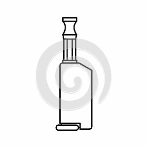 Battery mod e-cigarette icon, outline style