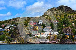 The Battery neighborhood in St. JohnÃ¢â¬â¢s, Newfoundland, Canada photo