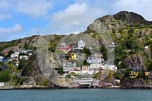 The Battery neighborhood in St. Johnâ€™s, Newfoundland, Canada