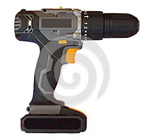 Battery Operated  Drill Isolated On A Clear Background PNG