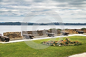 Battery of San Antonio Fort Ruins - Ancud, Chiloe Island, Chile