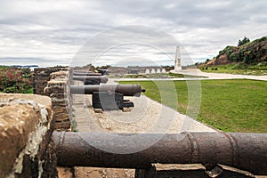 Battery of San Antonio Fort Ruins - Ancud, Chiloe Island, Chile