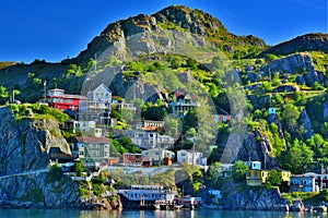 The Battery, St John`s, Newfoundland, Canada