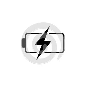 Battery icon. battery charge level. battery Charging icon