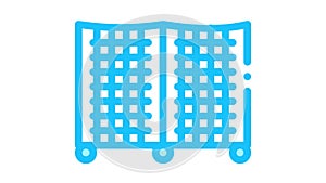 Batting Cage Icon Animation