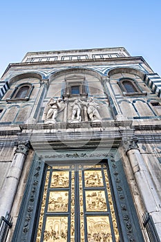 The Battistero di San Giovanni in Florence, Italy