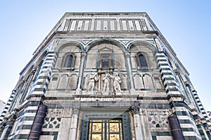 The Battistero di San Giovanni in Florence, Italy photo