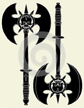 Battle Axe Vector 02