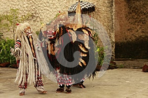 The battle between Barong and Rangda is featured in Barong dance to represent the eternal battle between good and evil.