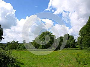 Battle Castle Grounds, East Sussex, UK 