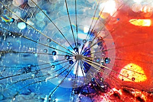 Battle between ice and fire