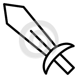 Battle Isolated Vector icon which can easily modify or edit