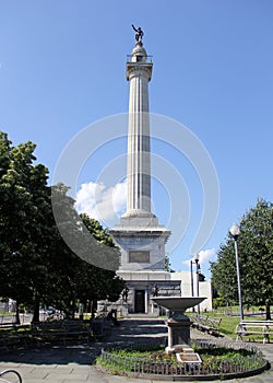 Battle Monument, commemorates the December 26, 1776 Battle of Trenton photo