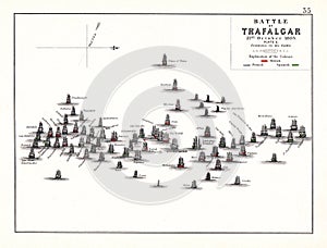 Battle of Trafalgar Afternoon, Oct. 21, 1805 photo