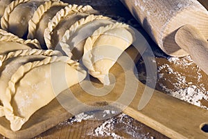 battledore and dumplings on the board