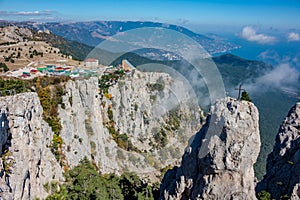 Battlements of Mount Ai-Petri, Crimea