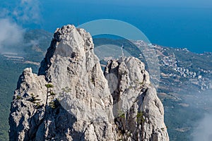 Battlements of Mount Ai-Petri, Crimea