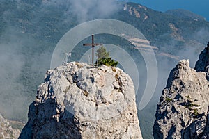 Battlements of Mount Ai-Petri, Crimea