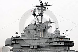 Battleship Intrepid Conning Tower photo