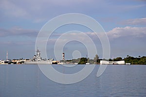 Battleship Missouri and Arizona Memorials - Pearl Harbor photo