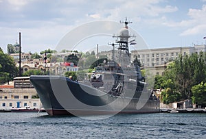 Battleship in Sevastopol