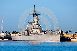 Battleship U.S.S. Missouri, Pearl harbor