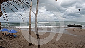 Batu Bolong Beach in Canggu, Bali, Indonesia