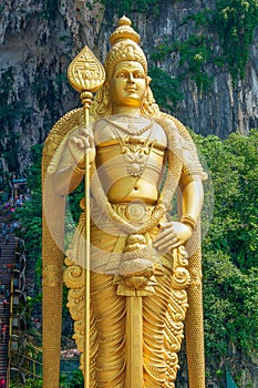 Batu Caves. Lord Murugan Statue