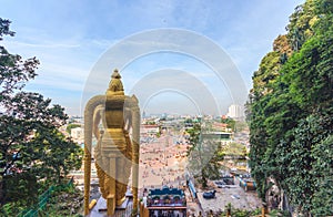 The Batu Caves Lord Murugan Statue, Kuala lumpur, Malaysia.