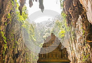 Batu caves in Malaysia