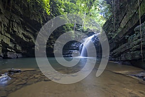 Batu Kawah waterfall