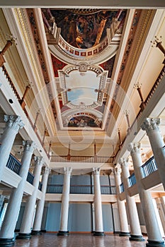 Interior of a classical building